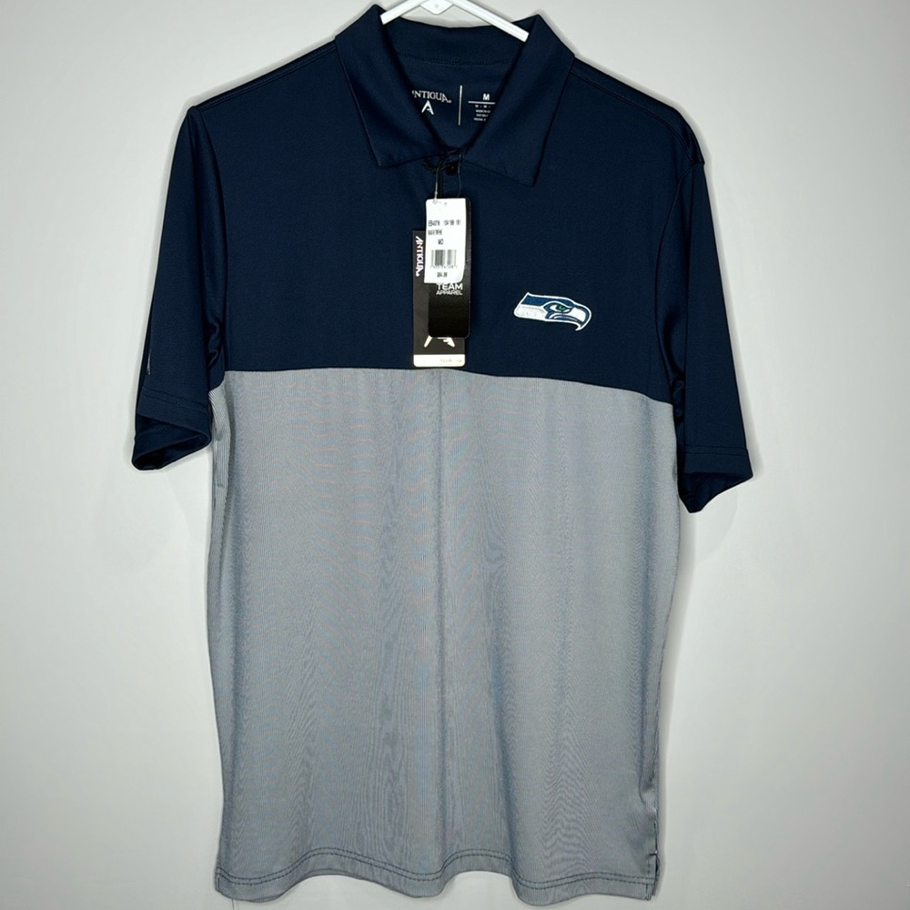Antigua Seattle Seahawks Polo Size Medium